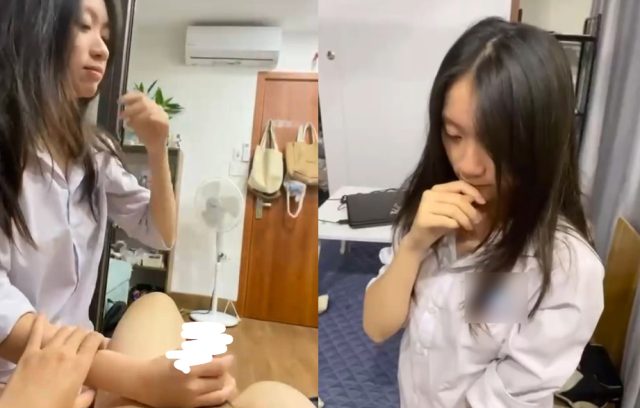 Clip sex k che em Diệp My nữ sinh khẩu dâm