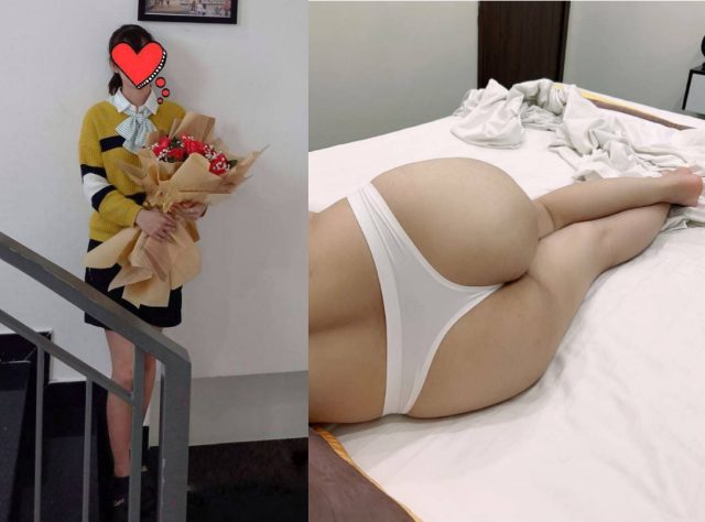 Sex em vú bự mặt xinh như hoa