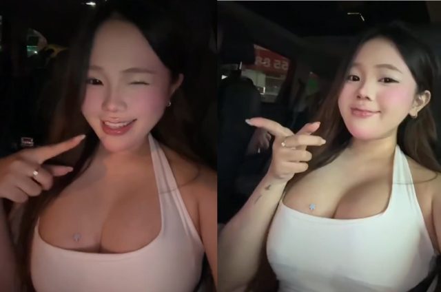 Em sinh viên vú bự mới tốt nghiệp đã hành nghề