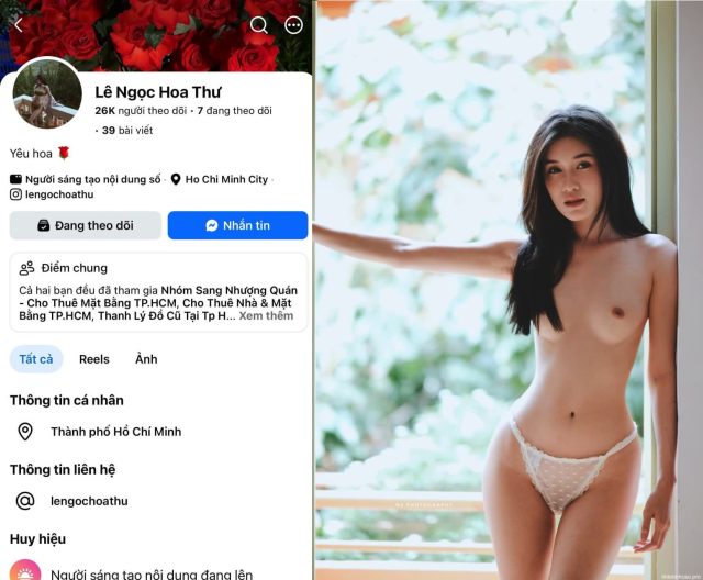 Chịch nhau với em Lê Ngọc Hoa Thư