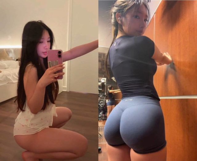 Phe18 cùng em gymer mông tập luyện chắc nịch