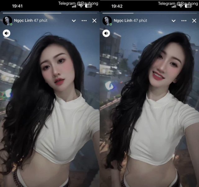 Em Ngọc Linh xinh ướt át bị lộ clip