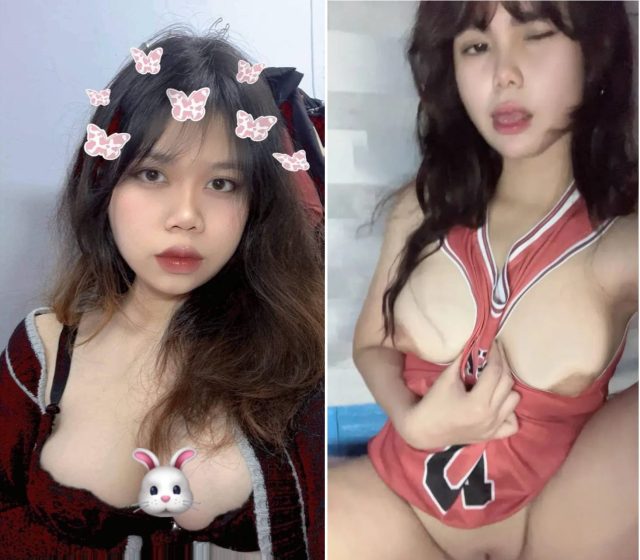 Cặp vú to chỉ muốn ngậm trọn cu anh