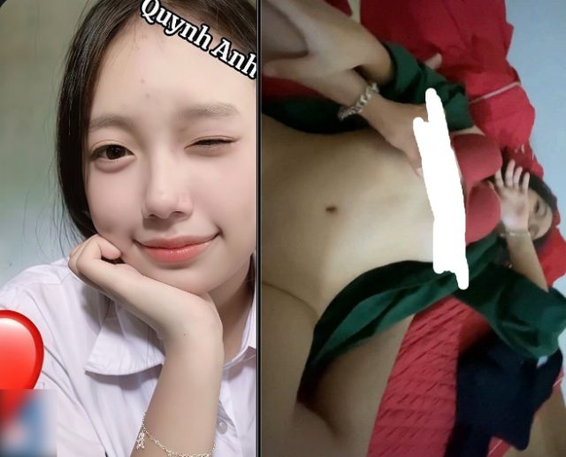 Clip xxx em SV Quỳnh Anh lol xinh