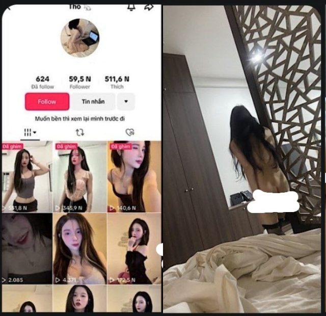 Sex Tiktok dáng chuẩn như người mẫu
