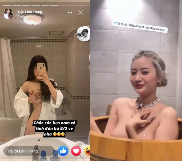 Hotgirl TikToker Triệu Linh Trang lộ clip sex