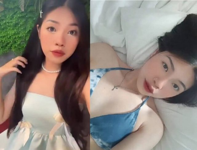 Gái xinh vú đẹp bị địt không khép được háng