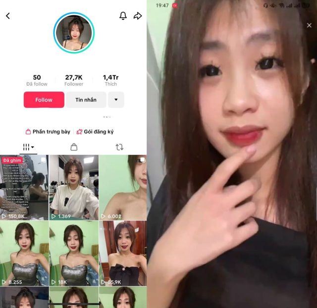 Idol TikTok lộ clip sex dâm đãng