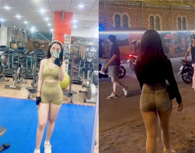 Vụng trộm chịch em gái mới tập gym