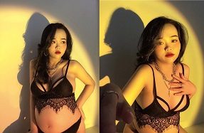 bà bầu nhưng vẫn thèm chịch