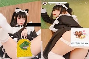 Gia Hân cô hầu gái có body siêu kích dục