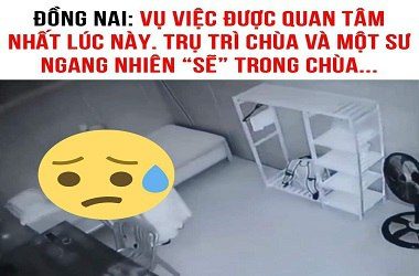 Lộ clip sex trụ trì chùa Từ Đức