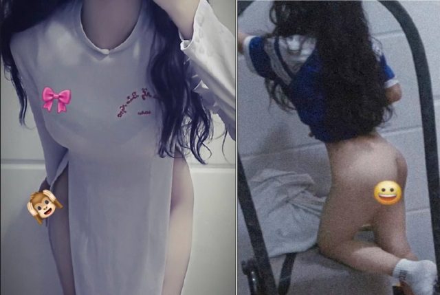 Sex nữ sinh áo dài vén sang bên để chịch