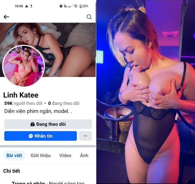 Ân ái khẩu dâm cực nứng cùng Linh Katee