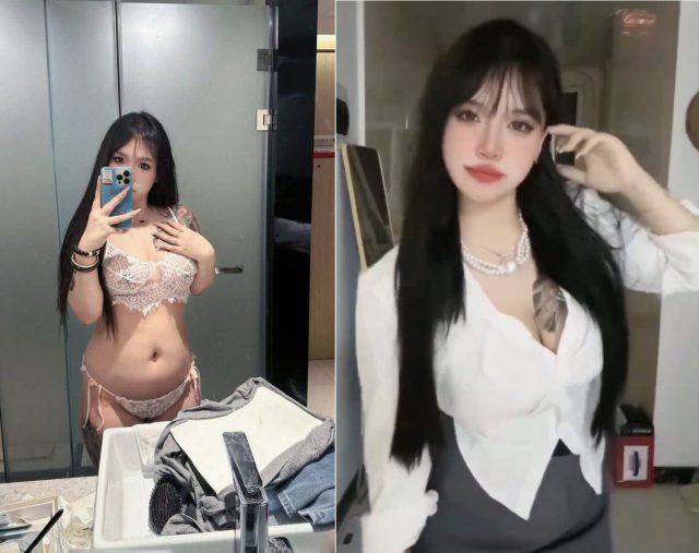 Clip cô nàng Tiktok quyến rũ bị phát tán