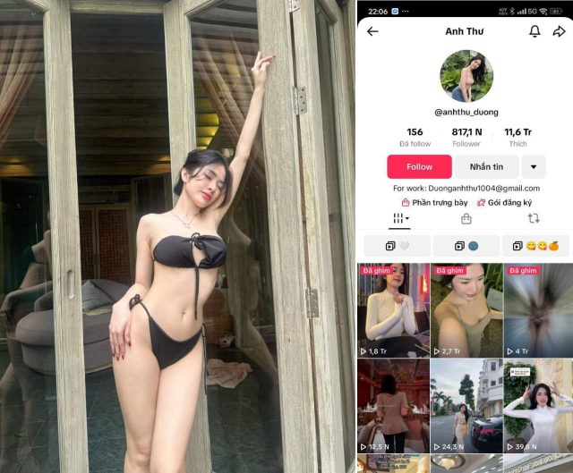 Gạ đụ thành công em Tiktoker nổi tiếng